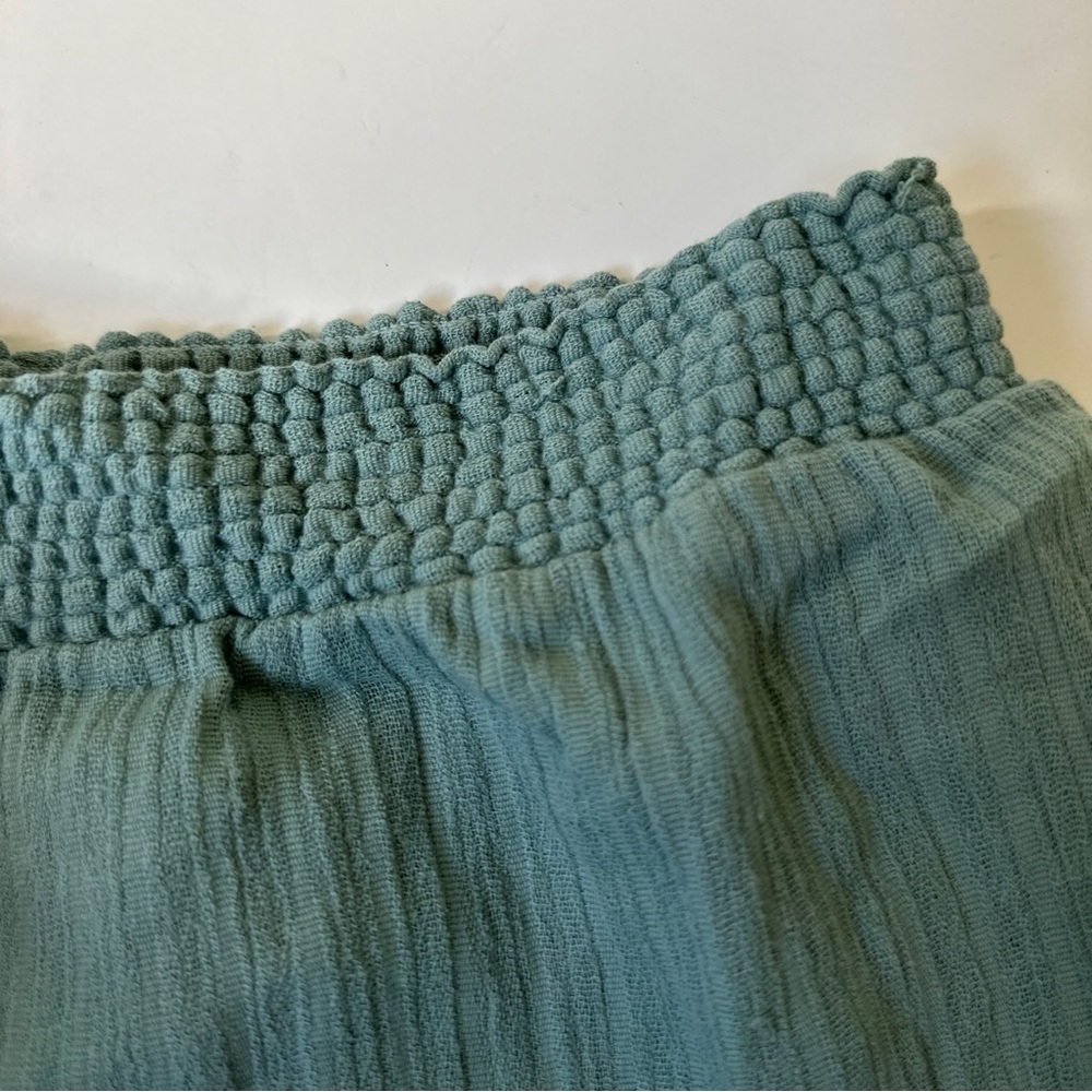 Madewell Blue Beach Porte Fringe Cover-Up Shorts - Picture 4 of 8